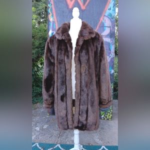 Vintage Faux Fur Coat